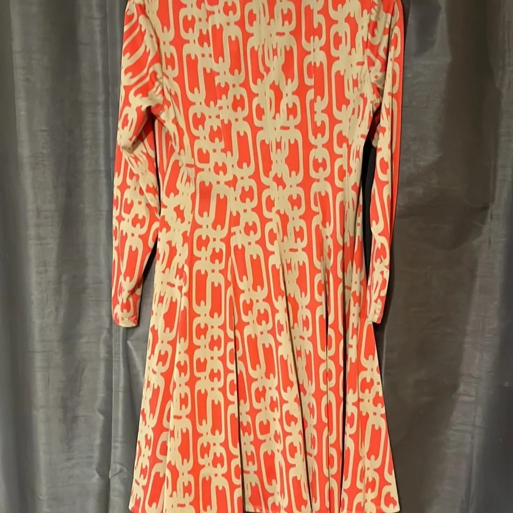 Rabbit Rabbit Rabbit Designs coral lined Dress Size 8 - Picture 2 of 5